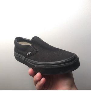 Little boy size 2 Vans. In good used condition